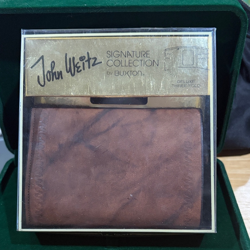 John Weitz Deluxe Trifold Wallet by Buxton